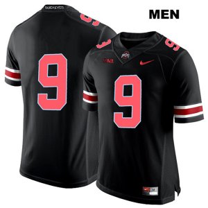 Men's NCAA Ohio State Buckeyes Jashon Cornell #9 College Stitched No Name Authentic Nike Red Number Black Football Jersey IU20W21GY